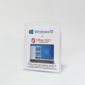 Windows 10 Pro + Office 2021 Pro Plus pe stick USB